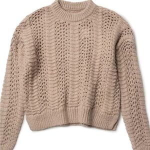 Madewell Windmere Pointelle
Pullover Alpaca Sweater